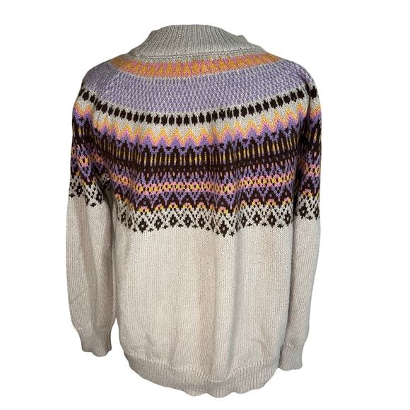 Maurice’s multicolor cozy Cabincore fair isle sweater - women’s size XXL - Picture 2 of 7